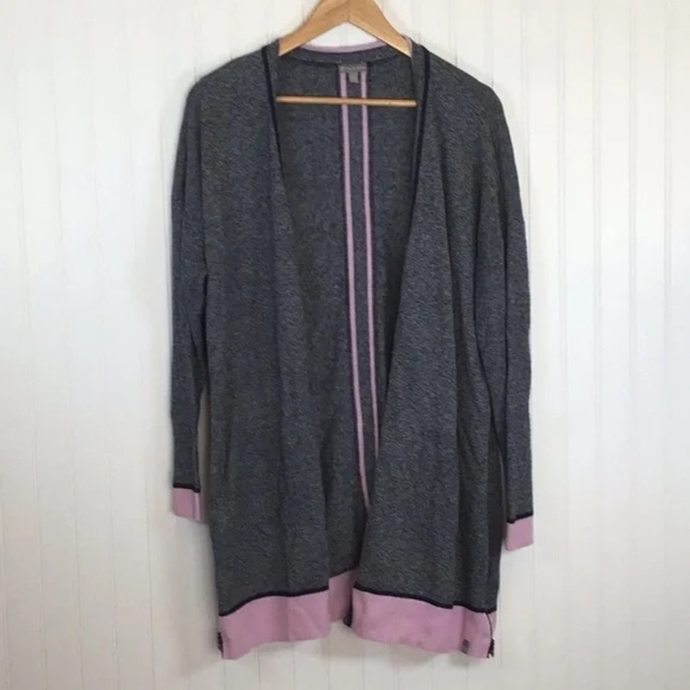 ❄️ T by Talbots | MIXED TEXTURE MARLED CARDIGAN XLP Petite - Picture 10 of 12